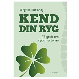 Kend din ryg bog af Birgitte Karlshøj