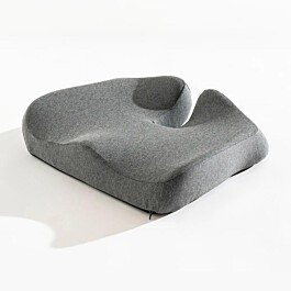 konfort siddepude af memoryskum der skåner haleben og bækken