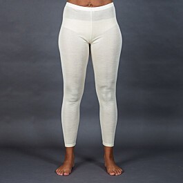 lange uld underbukser til damer med angora set forfra