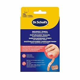Scholl smertelindrende strips til nedgroet tånegl